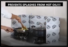 Load image into Gallery viewer, Foldable Kitchen Oil Splatter Guard