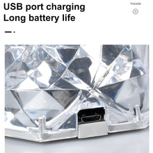Load image into Gallery viewer, Crystal Diamond Lamp